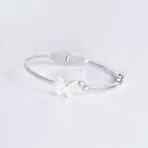 BRACELET LUMIÈRE DE PAPILLIONS ARGENT - Image 3