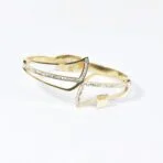 BRACELET 2 PAPILLIONS DORÉ