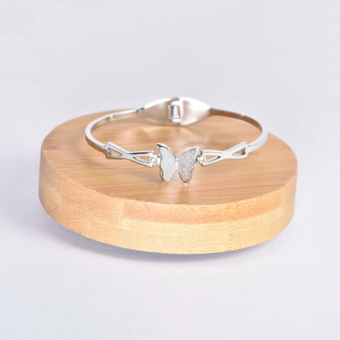 BRACELET PAPILLION À DEUX DIAMANTS