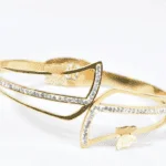 BRACELET 2 PAPILLIONS DORÉ