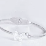 BRACELET LUMIÈRE DE PAPILLIONS ARGENT