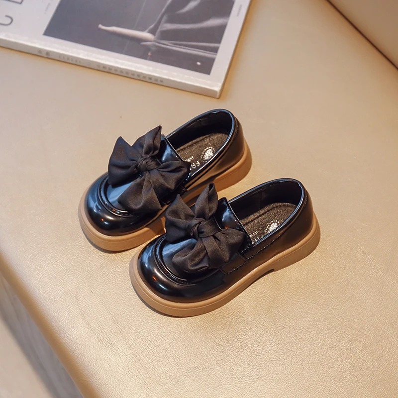 Chaussure Noir A Noeud