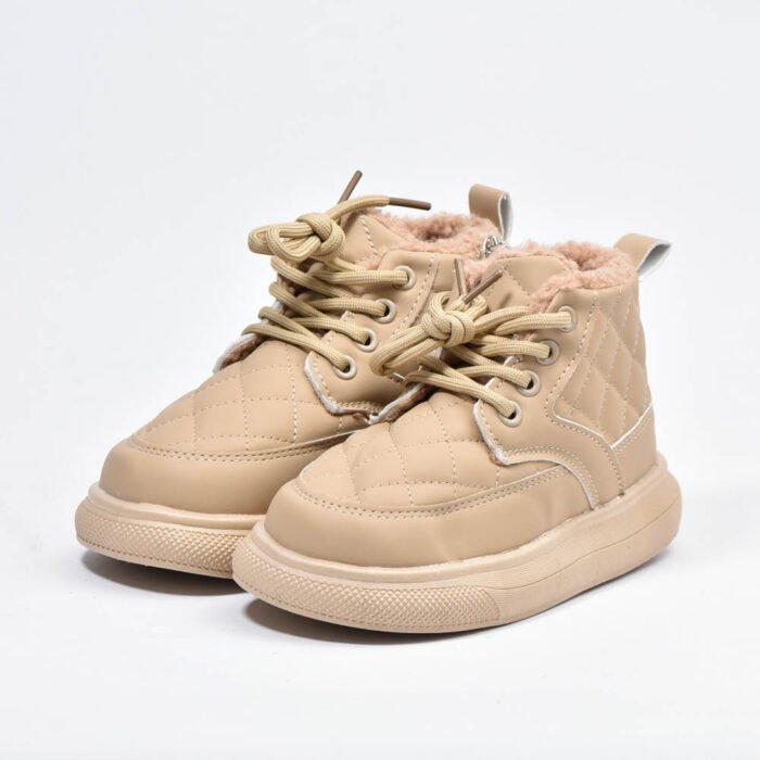 Bottes de neige imperméables Beige Enfants - Image 2