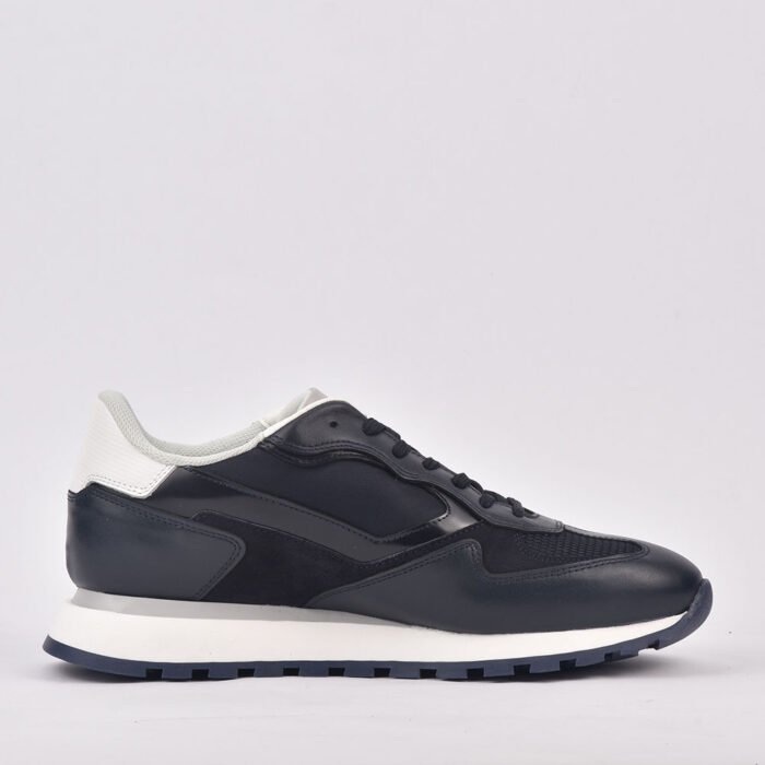 Harmont & Blaine SCARPA UOMO CALF BLU - Image 4