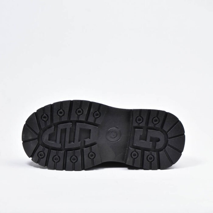 Bottes coordonnantes à lacets Noir Enfants - Image 4