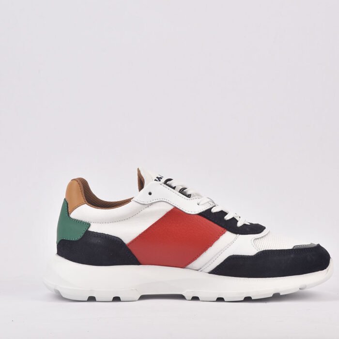 La Martina  SCARPA UOMO CAMOSCIO BIANCO - Image 3