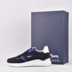 Harmont & Blaine SCARPA UOMO CAMOSCIO TEX FABRIC BLU - Image 6