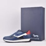 Harmont & Blaine SCARPA UOMO CALF AZZURRO - Image 4