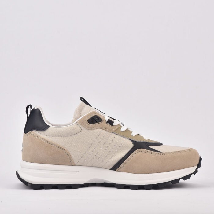 La Martina SCARPA UOMO CAMOSCIO TEX FABRIC BEIGE - Image 3