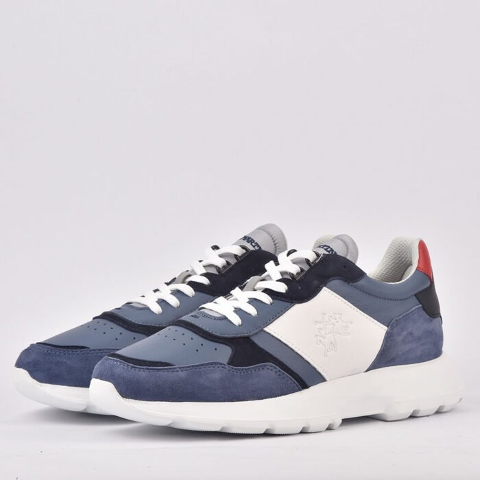 La Martina SCARPA UOMO CAMOSCIO MANILA BLU BLU - Image 2