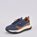 TOMMY HILFIGER LOW CUT LACE UP Y264/BLUE/COGNAC - Image 5