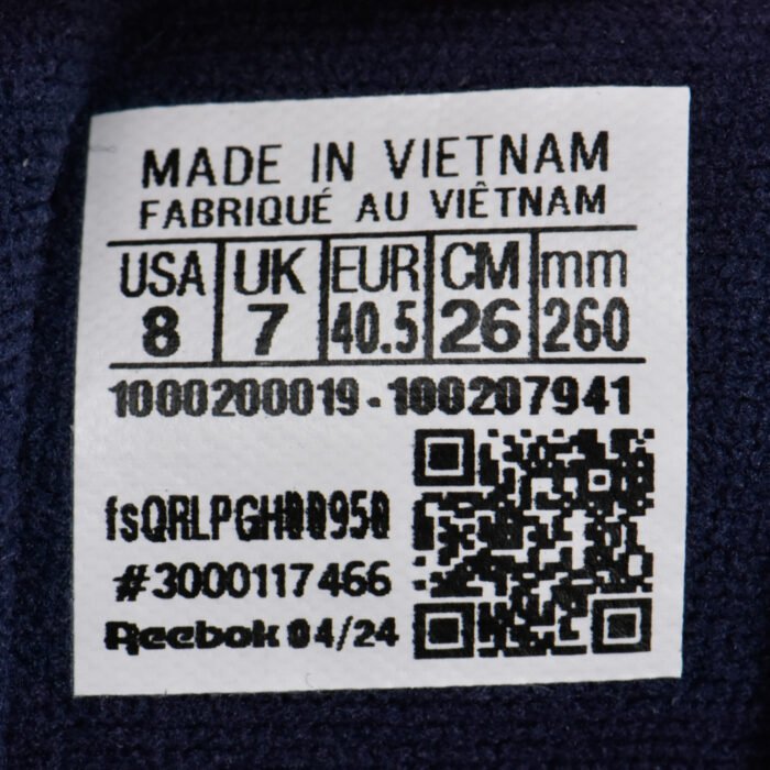 Reebok Classic Leather Navy & White