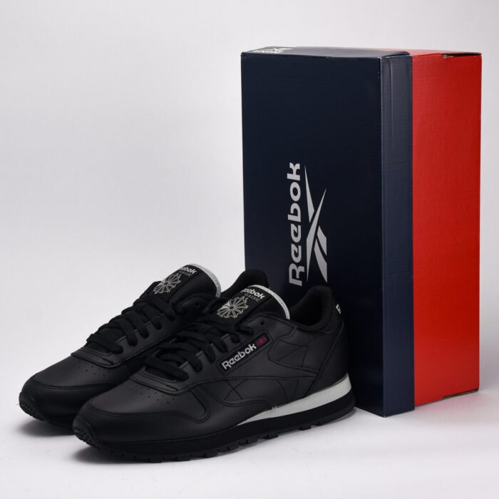 Reebok Classic Leather Black & Grey