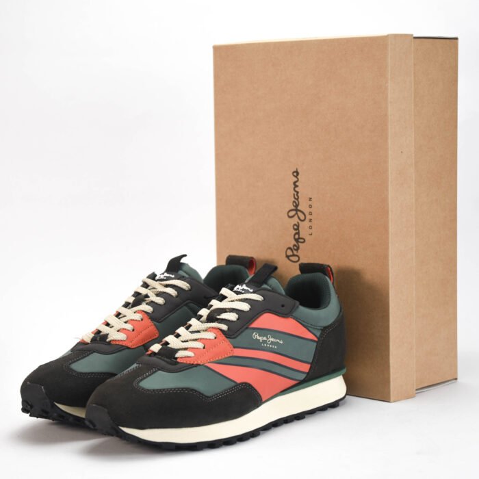 Pepe Jeans Foster Evolution Algérie, baskets Pepe Jeans Algérie, sneakers urbaines homme, chaussures Pepe Jeans lifestyle, baskets tendance Algérie, sneakers premium.