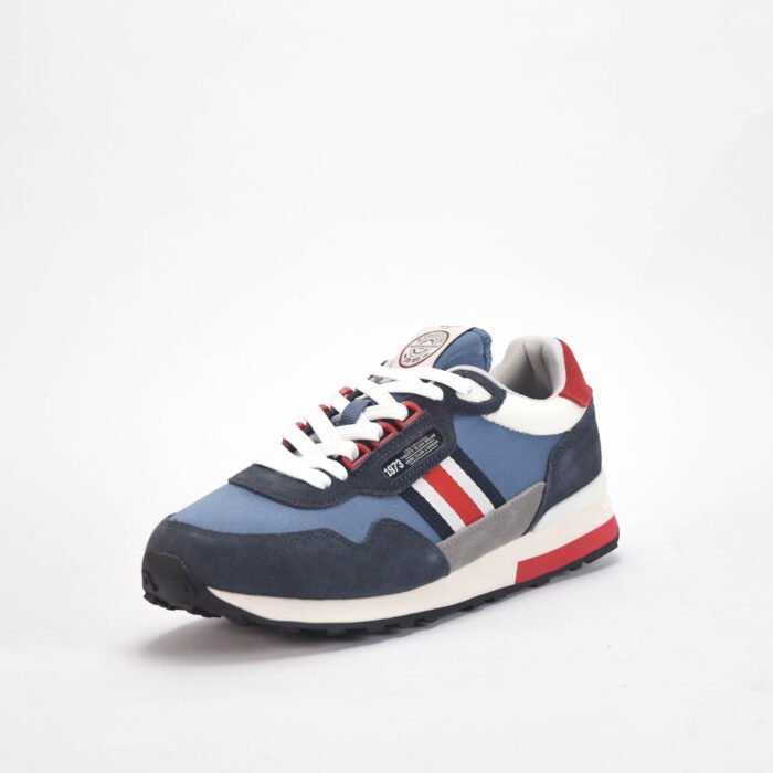 Pepe Jeans Kingston Heritage Algérie, baskets Pepe Jeans Algérie, sneakers rétro homme, chaussures Pepe Jeans lifestyle, baskets premium Algérie, sneakers tendance.