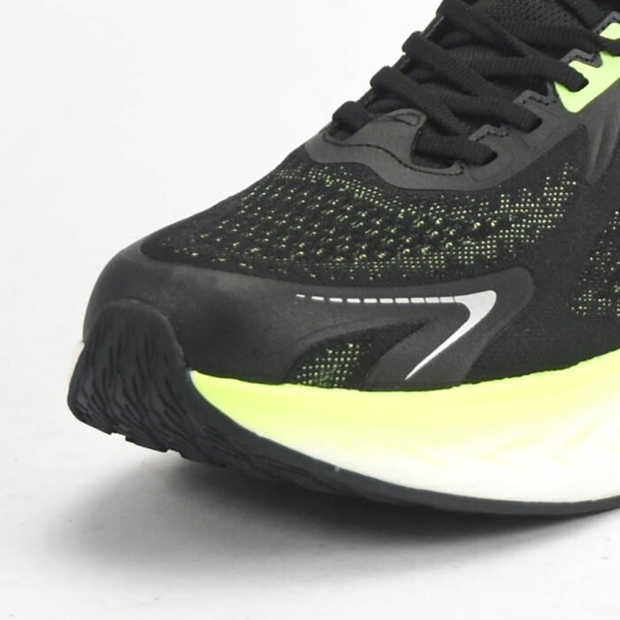 Baskets PEAK Running Noir & Vert Fluo – Sneakers Sport en Algérie