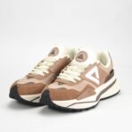 Baskets PEAK Beige & Marron Homme – Sneakers Retro Premium en Algérie