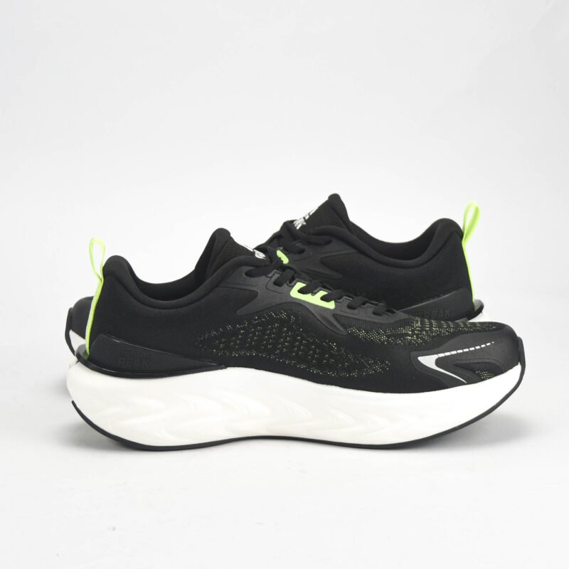 Baskets PEAK Running Noir & Vert Fluo – Sneakers Sport en Algérie