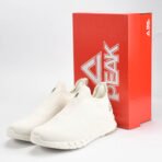 Baskets PEAK Slip-On blanche – Sneakers Sans Lacets Confort en Algérie