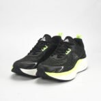 Baskets PEAK Running Noir & Vert Fluo – Sneakers Sport en Algérie