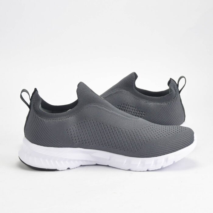 Baskets PEAK Slip-On Gris – Sneakers Sans Lacets Confort en Algérie