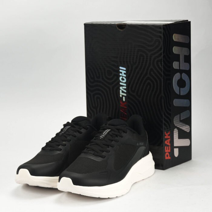 Baskets PEAK Taichi Noir – Sneakers Running Amorti Confort en Algérie