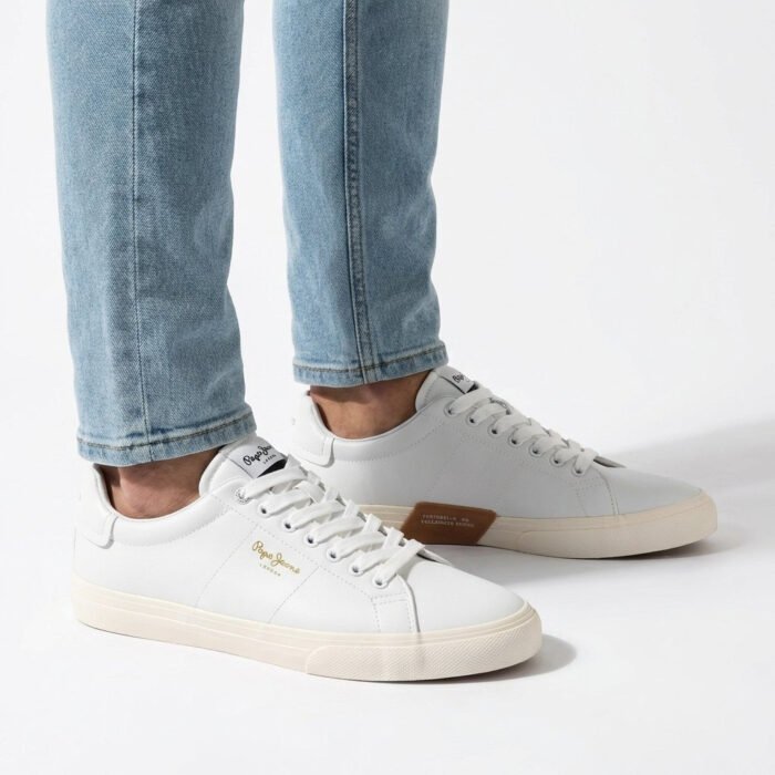 Pepe Jeans Kenton Rise Algérie, baskets Pepe Jeans Algérie, sneakers urbaines homme, chaussures Pepe Jeans lifestyle, baskets tendance Algérie, sneakers streetwear.
