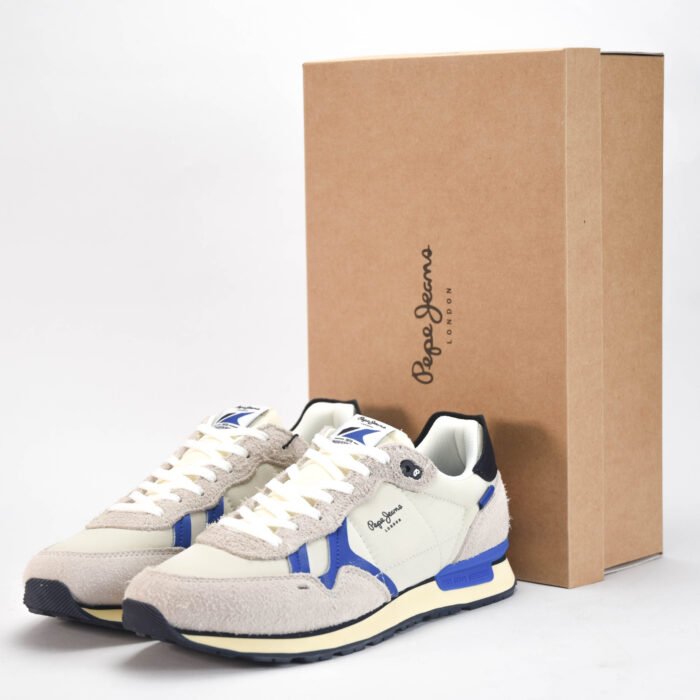 Pepe Jeans Brit Fly Algérie, baskets Pepe Jeans Algérie, sneakers légères homme femme, chaussures Pepe Jeans lifestyle, baskets urbaines Algérie, sneakers tendance.