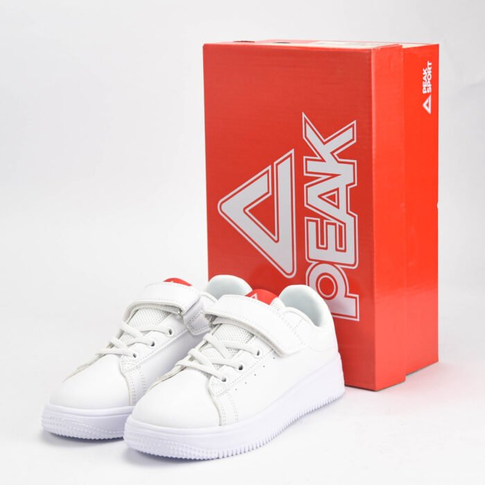 Baskets PEAK Enfant BLANCHE – Sneakers Junior Confortables en Algérie