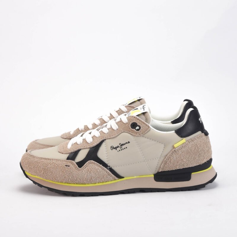 Pepe Jeans Brit Fly Algérie, baskets Pepe Jeans Algérie, sneakers légères homme femme, chaussures Pepe Jeans lifestyle, baskets urbaines Algérie, sneakers tendance.