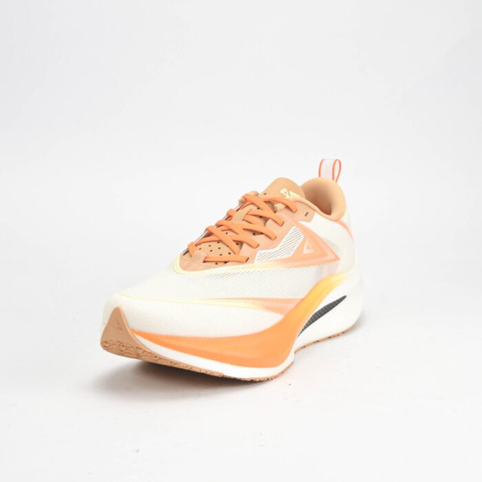 Baskets PEAK Running Blanc & Orange – Chaussures Sport Homme en Algérie