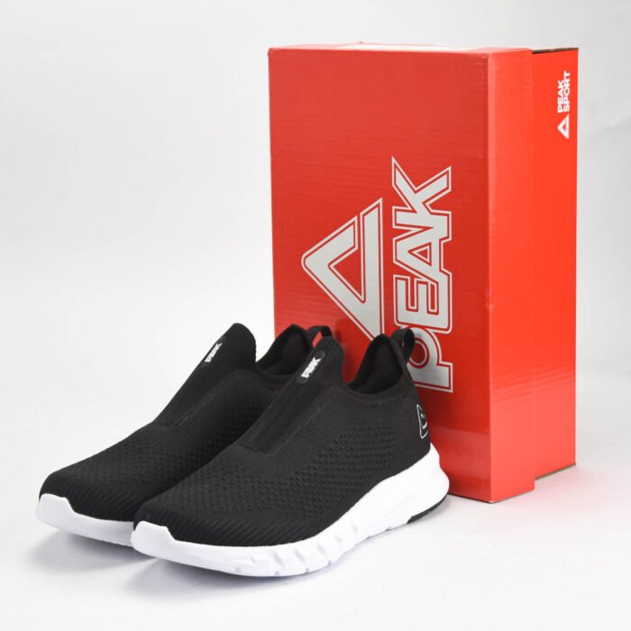 Baskets PEAK Slip-On blanche – Sneakers Sans Lacets Confort en Algérie