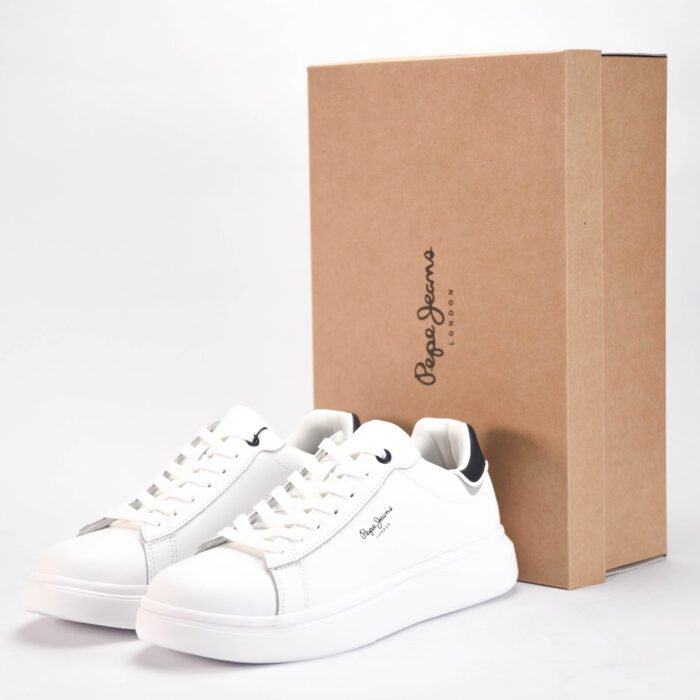 Pepe Jeans Eaton One Algérie, baskets Pepe Jeans Algérie, sneakers urbaines homme, chaussures Pepe Jeans lifestyle, baskets tendance Algérie, sneakers casual chic.