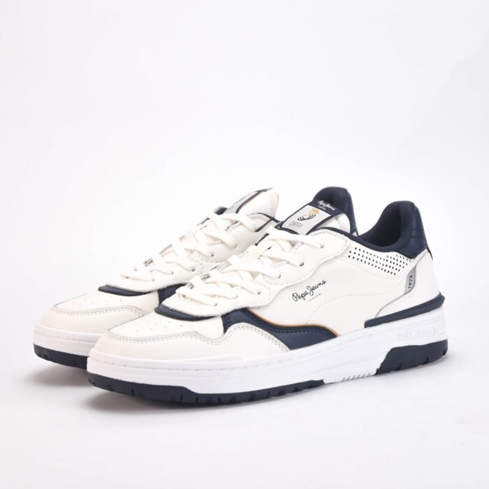 Pepe Jeans Chester Basic Algérie, baskets Pepe Jeans Algérie, sneakers urbaines homme, chaussures Pepe Jeans lifestyle, baskets basiques Algérie, sneakers confortables.