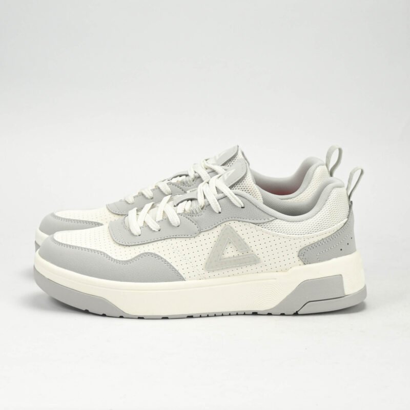 Baskets PEAK Blanc & Gris – Sneakers Lifestyle Homme en Algérie