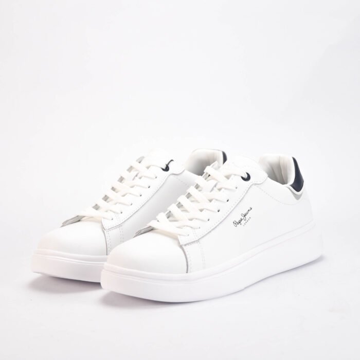 Pepe Jeans Eaton One Algérie, baskets Pepe Jeans Algérie, sneakers urbaines homme, chaussures Pepe Jeans lifestyle, baskets tendance Algérie, sneakers casual chic.