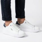 Pepe Jeans Eaton One Algérie, baskets Pepe Jeans Algérie, sneakers urbaines homme, chaussures Pepe Jeans lifestyle, baskets tendance Algérie, sneakers casual chic.