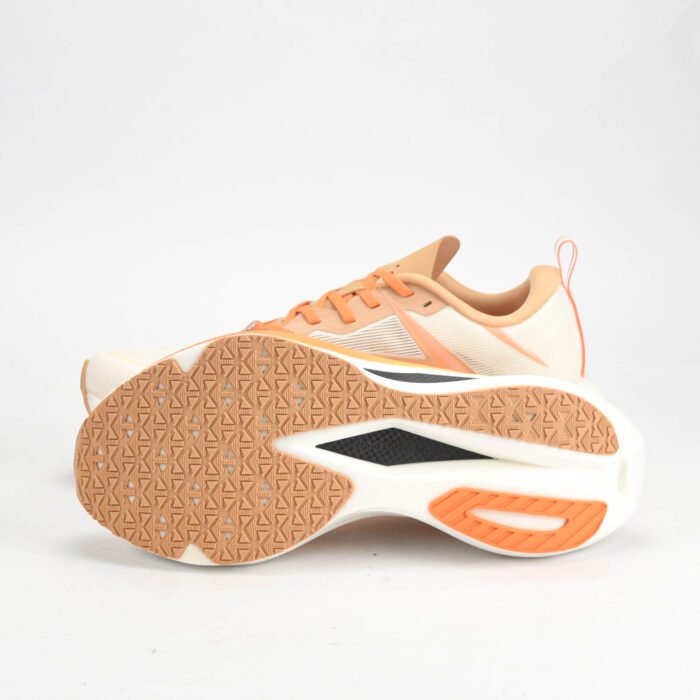 Baskets PEAK Running Blanc & Orange – Chaussures Sport Homme en Algérie