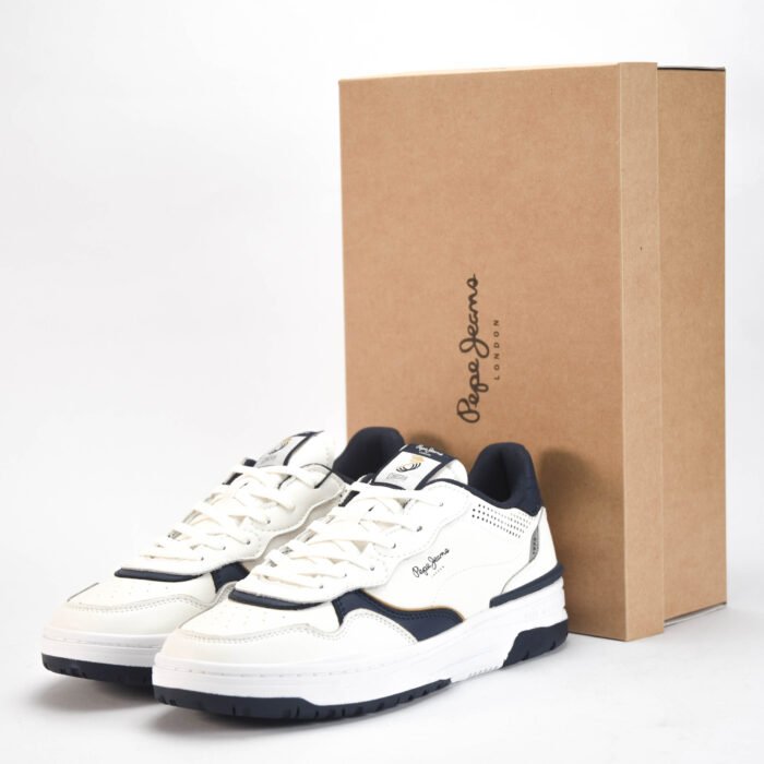 Pepe Jeans Chester Basic Algérie, baskets Pepe Jeans Algérie, sneakers urbaines homme, chaussures Pepe Jeans lifestyle, baskets basiques Algérie, sneakers confortables.