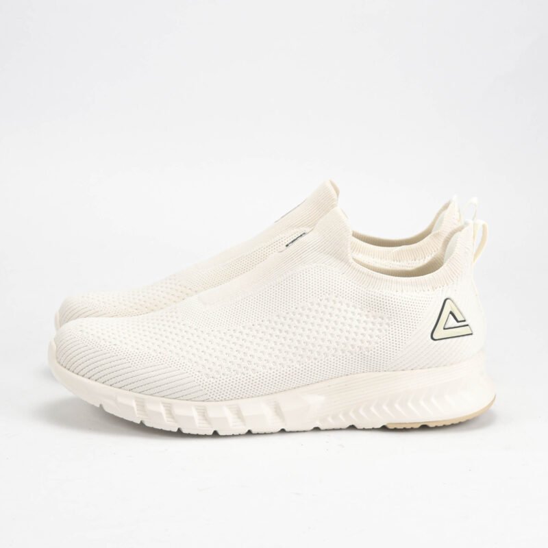 Baskets PEAK Slip-On blanche – Sneakers Sans Lacets Confort en Algérie