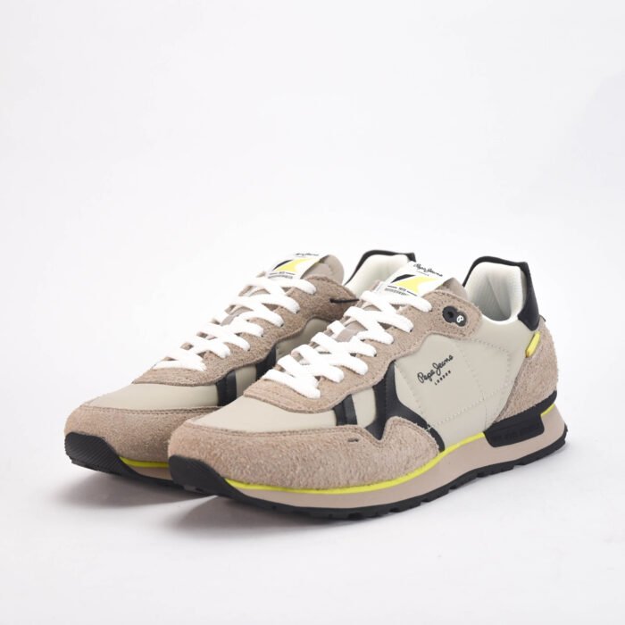 Pepe Jeans Brit Fly Algérie, baskets Pepe Jeans Algérie, sneakers légères homme femme, chaussures Pepe Jeans lifestyle, baskets urbaines Algérie, sneakers tendance.