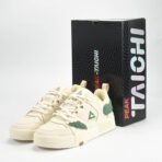 Baskets PEAK Beige & Vert – Sneakers Lifestyle Homme en Algérie