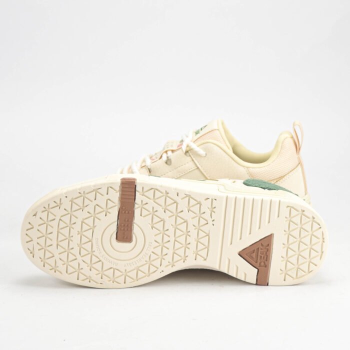 Baskets PEAK Beige & Vert – Sneakers Lifestyle Homme en Algérie