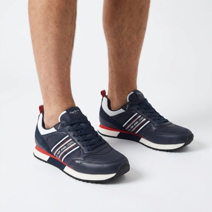 Pepe Jeans Dublin Young Algérie, baskets Pepe Jeans junior, sneakers jeune Algérie, chaussures école jeune, baskets urbaines junior, sneakers tendance Algérie.