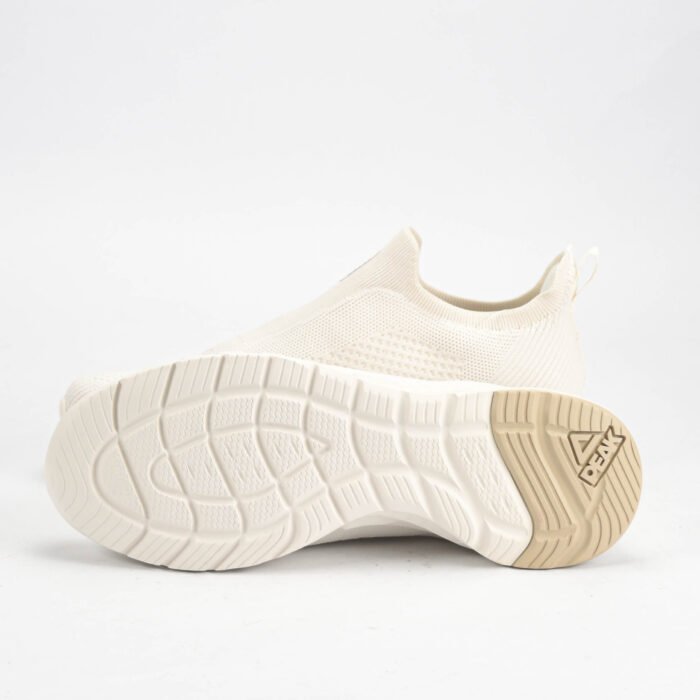 Baskets PEAK Slip-On blanche – Sneakers Sans Lacets Confort en Algérie