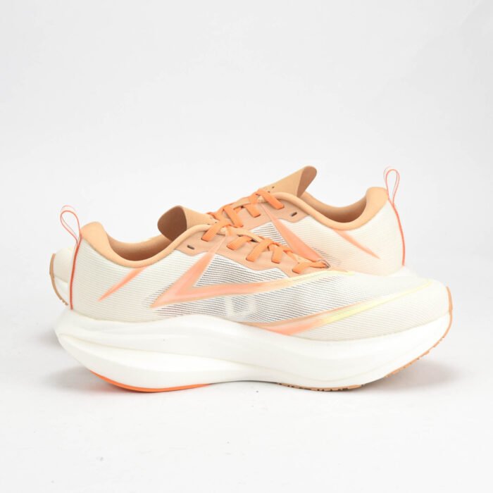 Baskets PEAK Running Blanc & Orange – Chaussures Sport Homme en Algérie