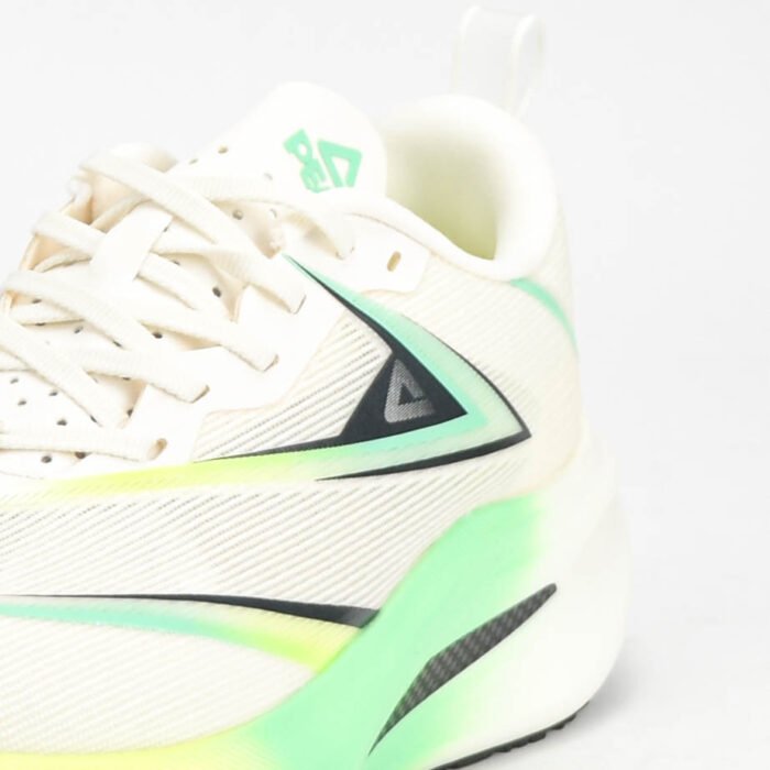 Baskets PEAK Running Blanc & Orange – Chaussures Sport Homme en Algérie