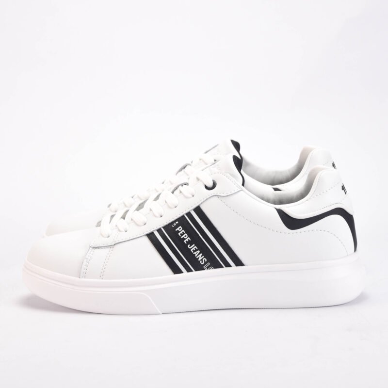 Pepe Jeans Eaton Street Algérie, baskets Pepe Jeans Algérie, sneakers urbaines homme, chaussures Pepe Jeans streetwear, baskets tendance Algérie, sneakers lifestyle.
