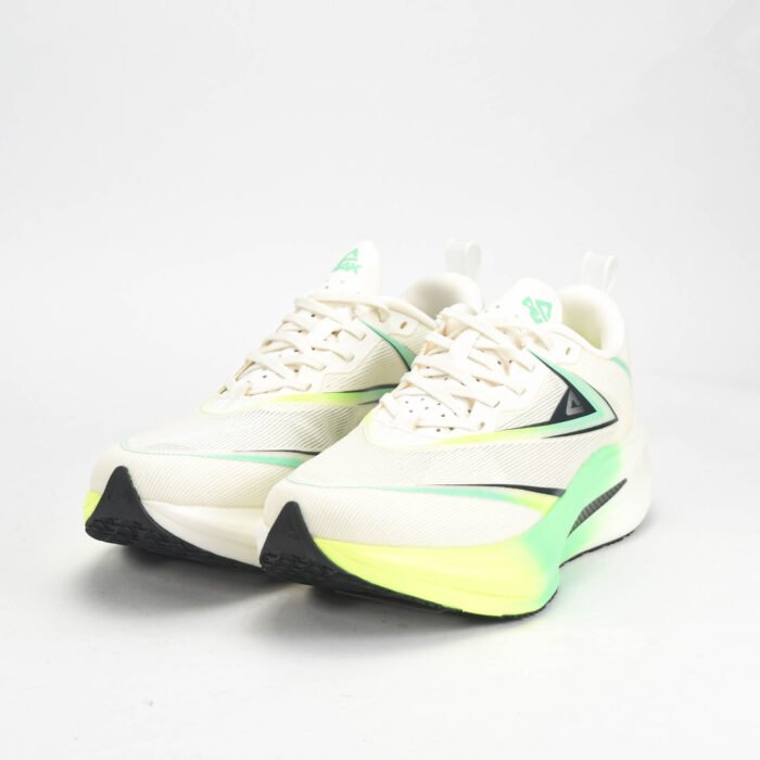 Baskets PEAK Running Blanc & Orange – Chaussures Sport Homme en Algérie