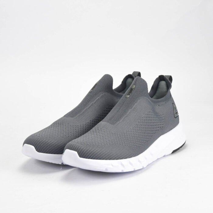 Baskets PEAK Slip-On Gris – Sneakers Sans Lacets Confort en Algérie